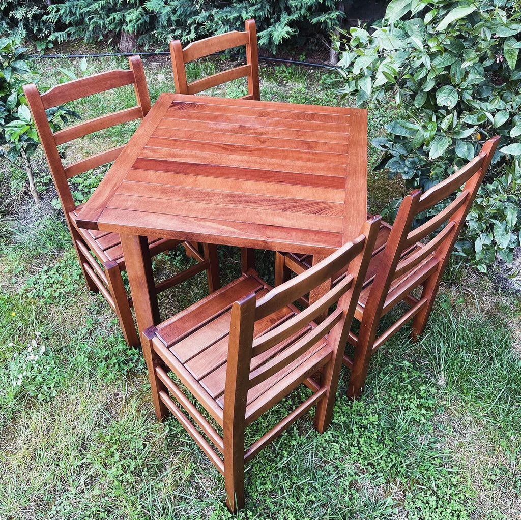 Set Tavolin? dhe 4 Karrige Druri